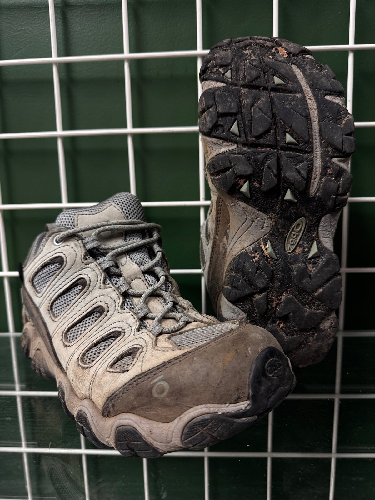 Oboz hiking boot - Waterproof, US W 7?, fair - visibly worn