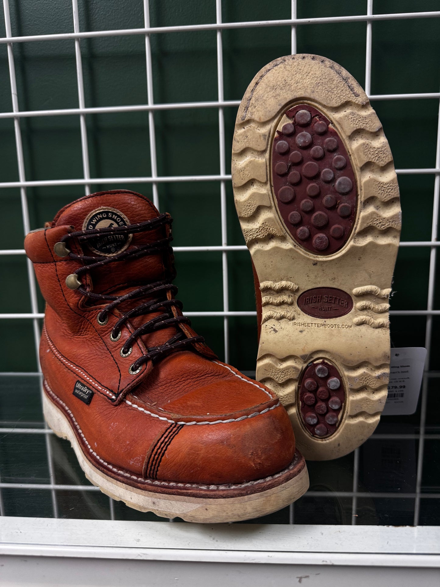 Red Wing Shoes women's boot, US W 8, Great - some scuffs