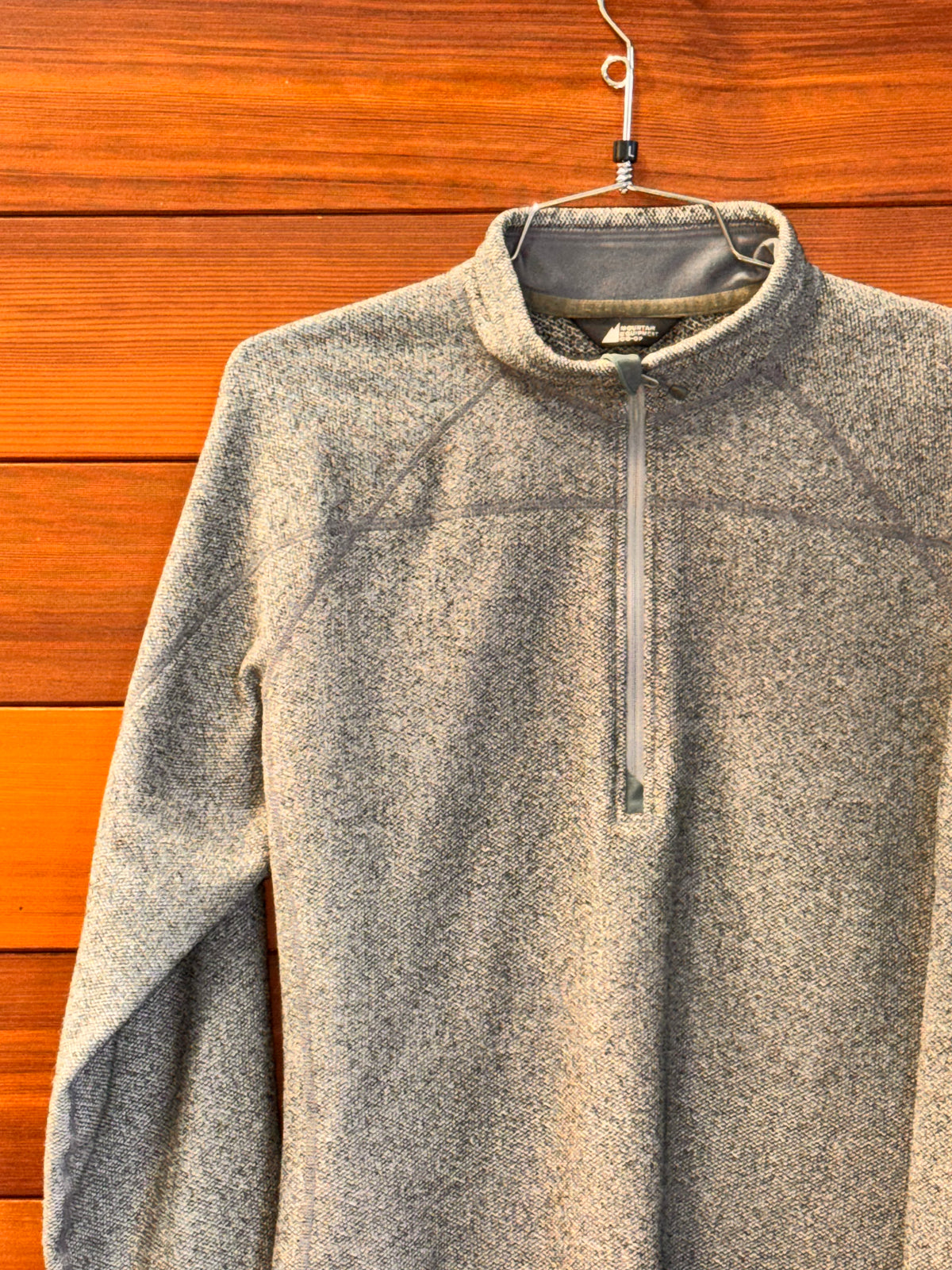 MEC half zip fleece with arm pocket, WL, Great