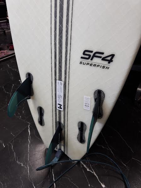 SF4 Superfish surfboard, 6'6", Great - used