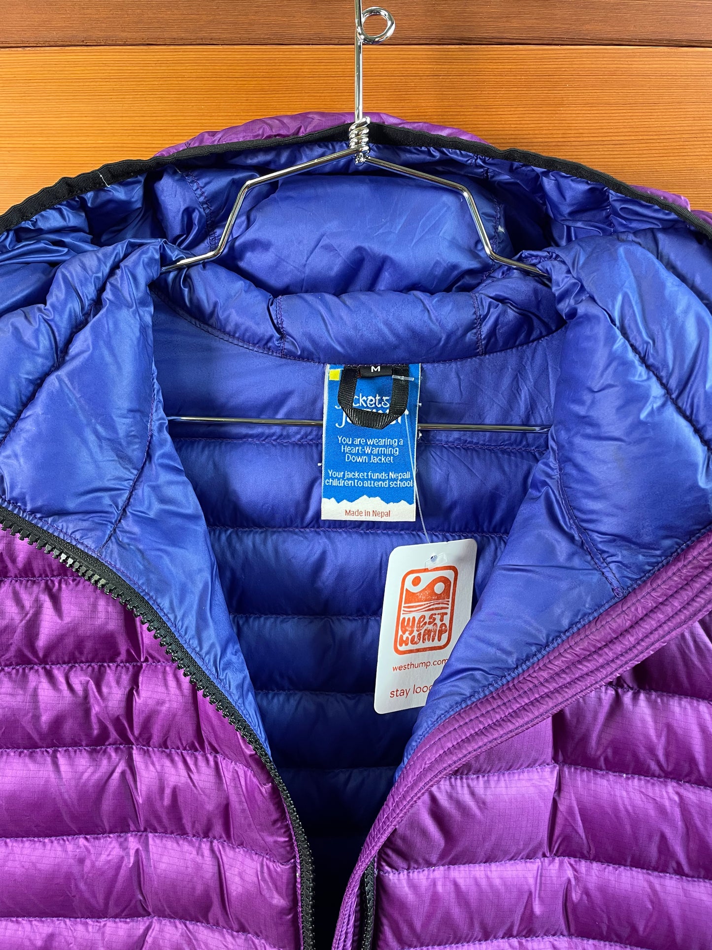 Jackets for Jasper Down hooded jacket, M