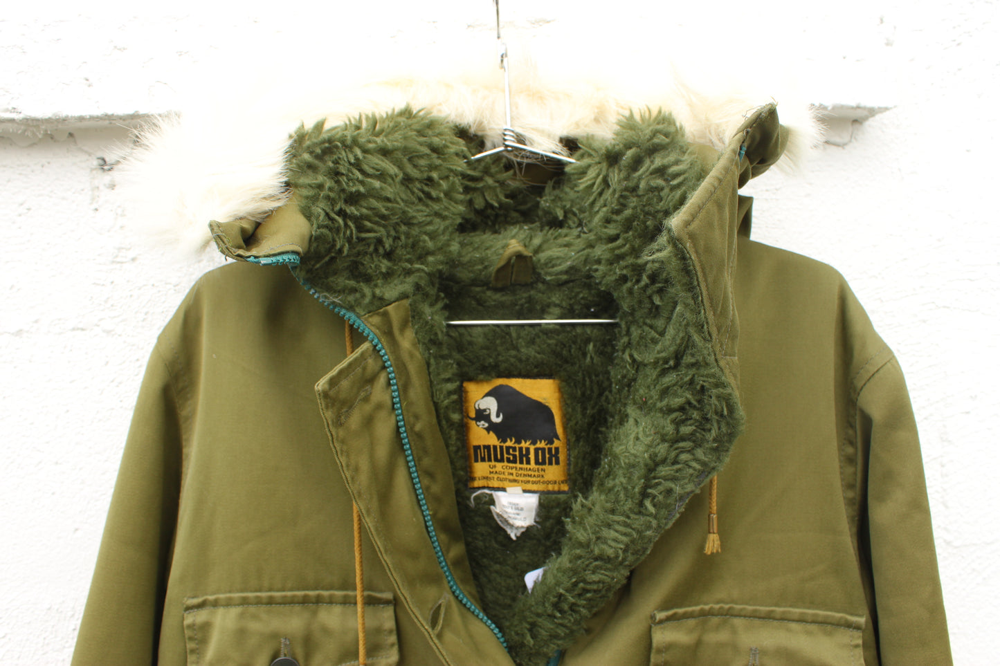 Musk Ox Of Copenhagen The Original Parka Coat, 38/S