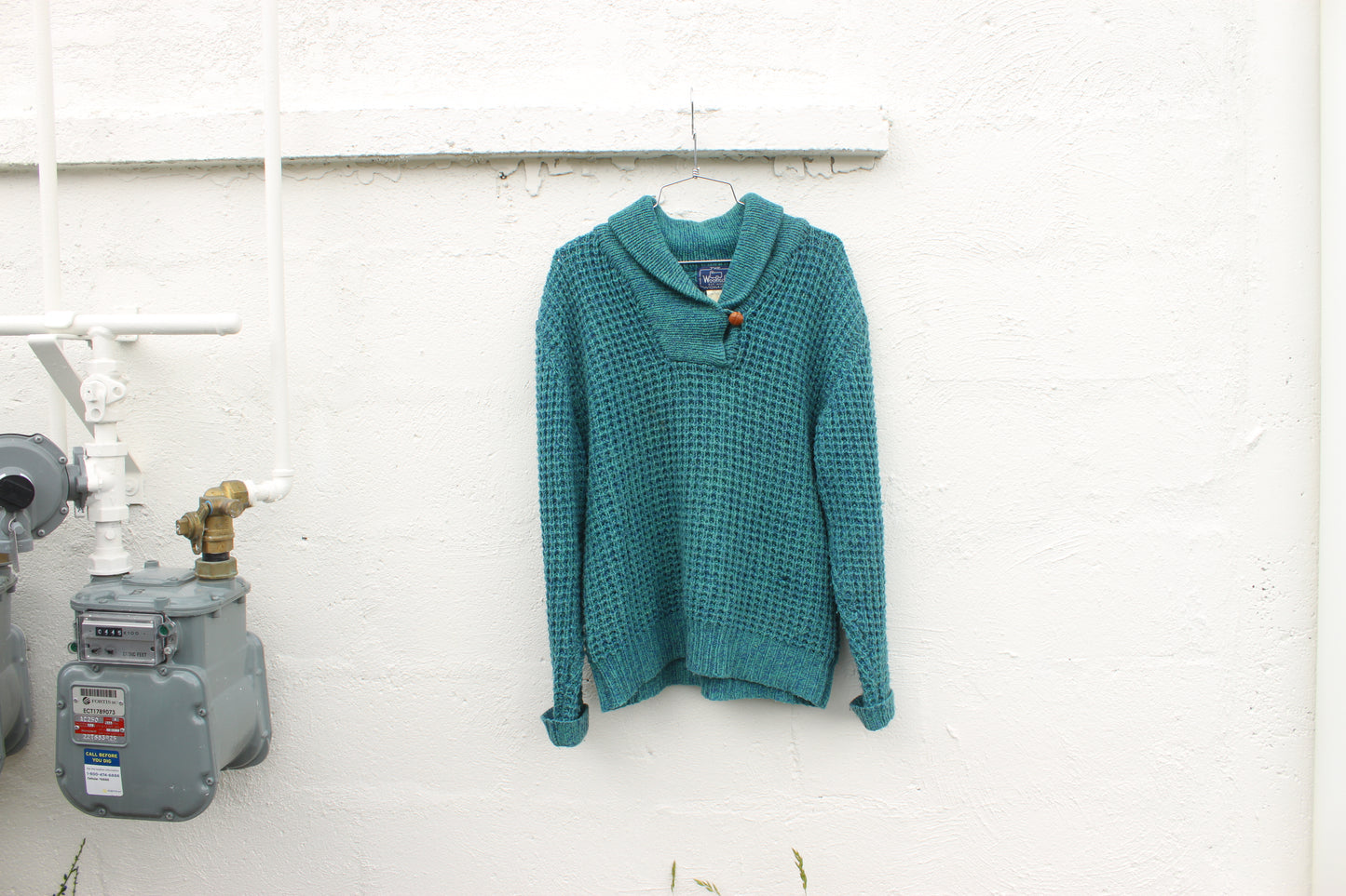 Woolrich Wool collared sweater, FM