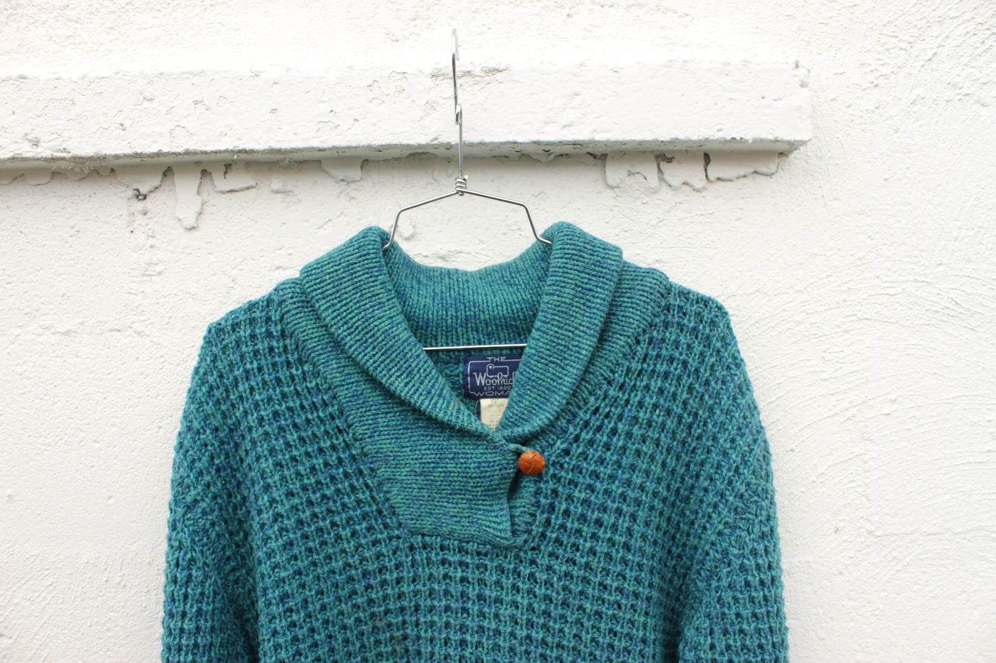 Woolrich Wool collared sweater, FM