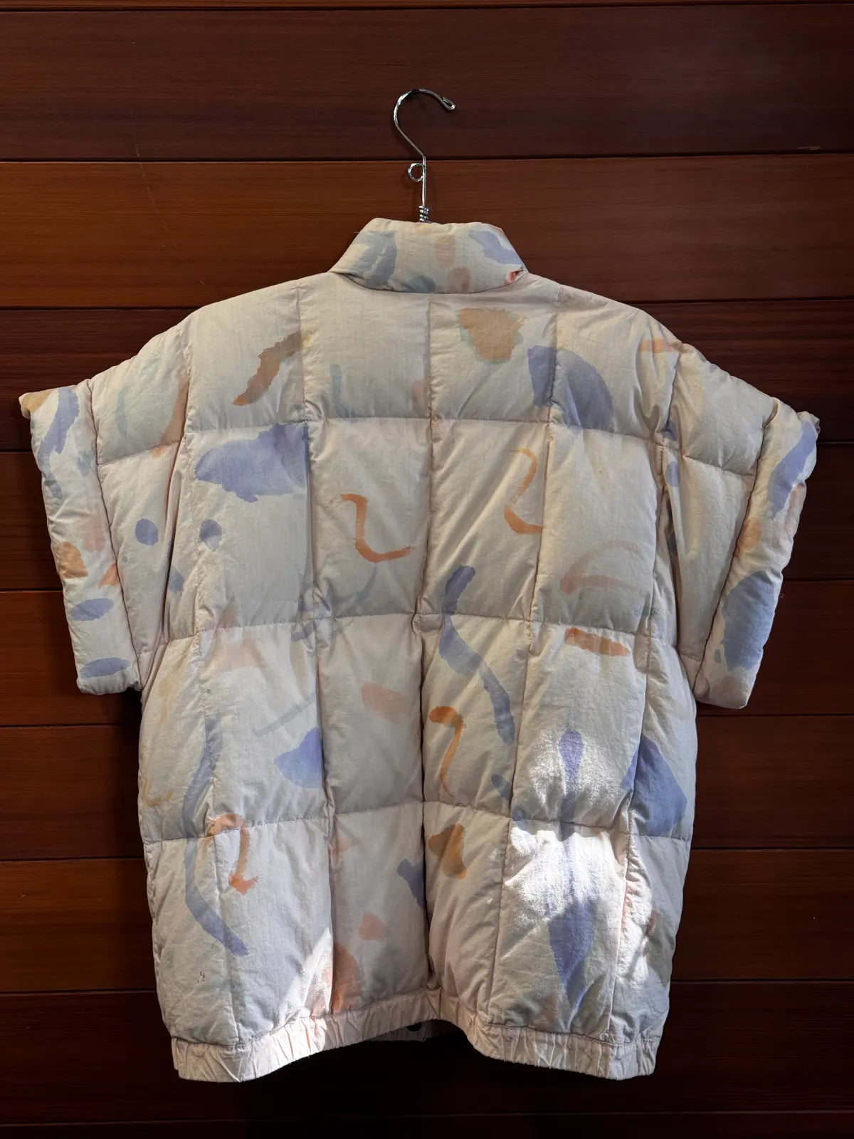 vest - DOWN - reversible, M, Good - Needs wash