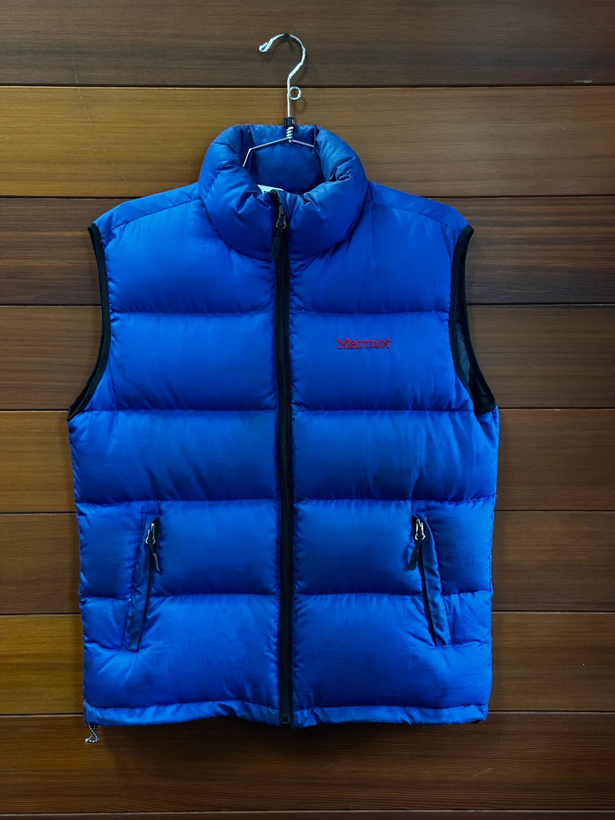 Marmot vest DOWN, M, Fair - discolouration