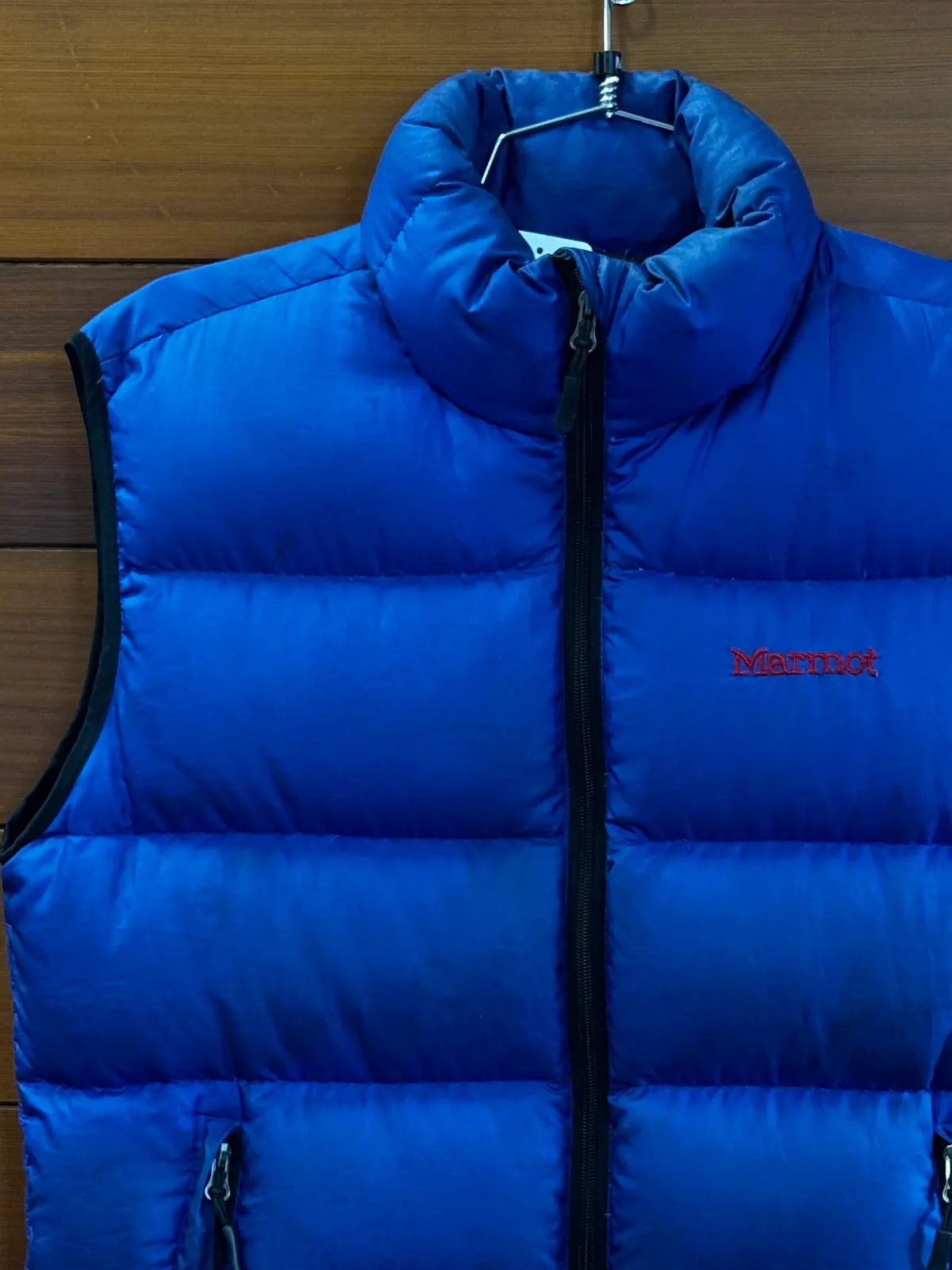 Marmot vest DOWN, M, Fair - discolouration