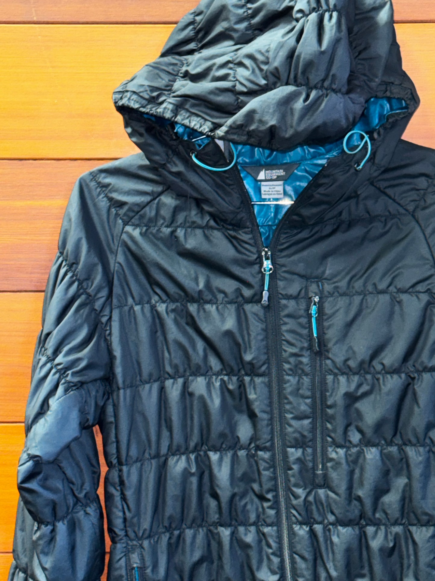 mec puffer - uplink, S, Good - pilling/threads