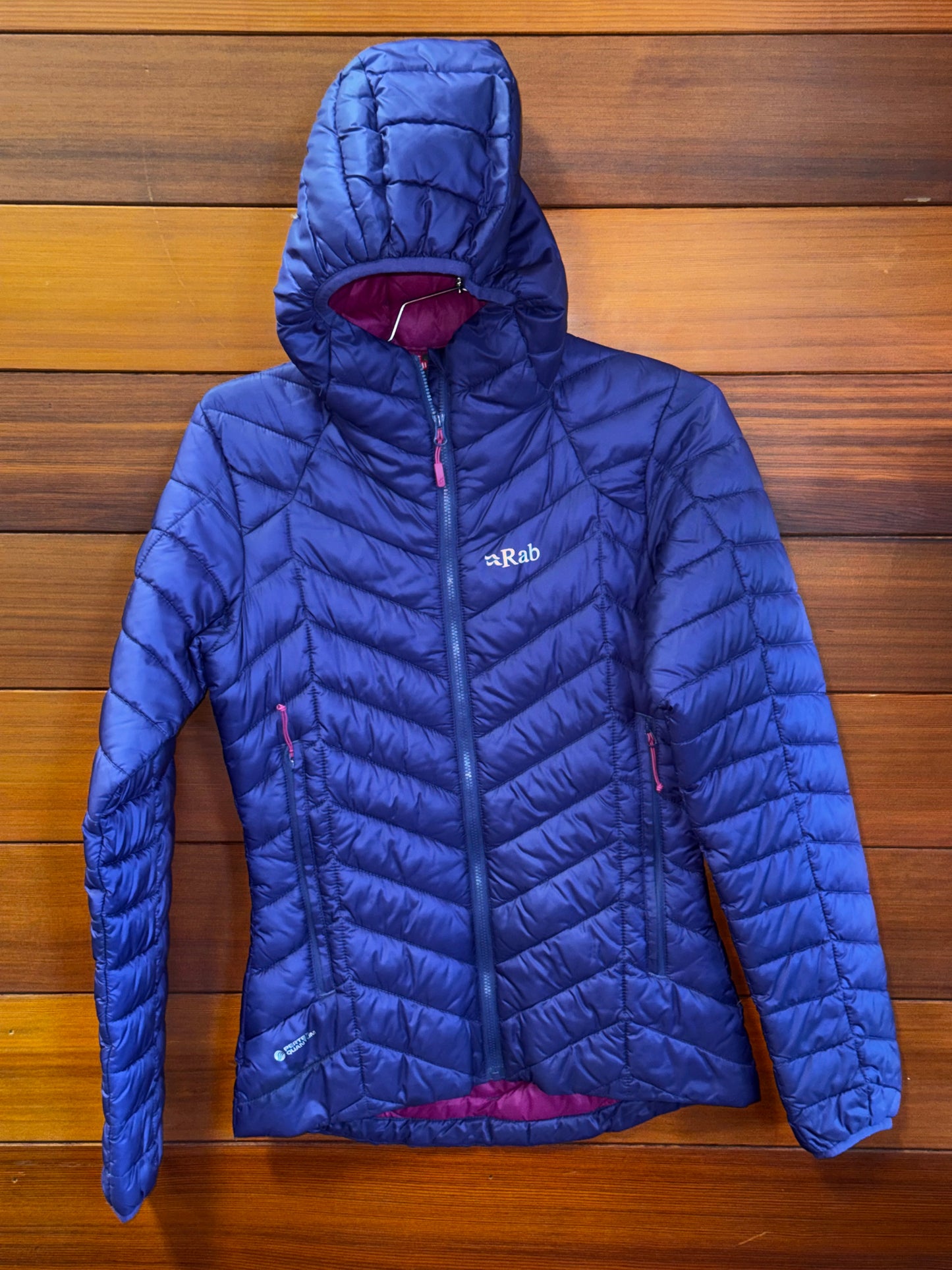 Rab Nimbus jacket (hole on hood), XS, Good - hole on hood