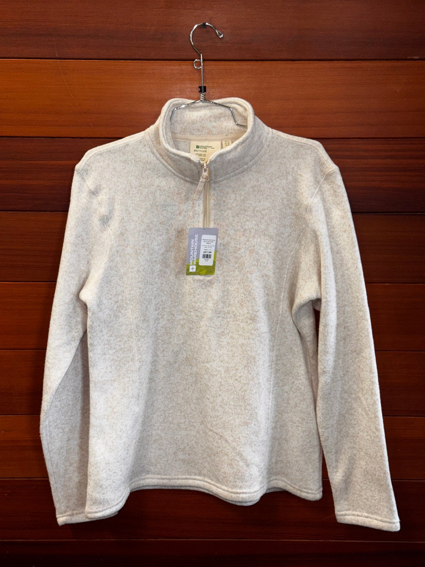 Mountain Warehouse Idris recycled fleece, US 10, New with tags
