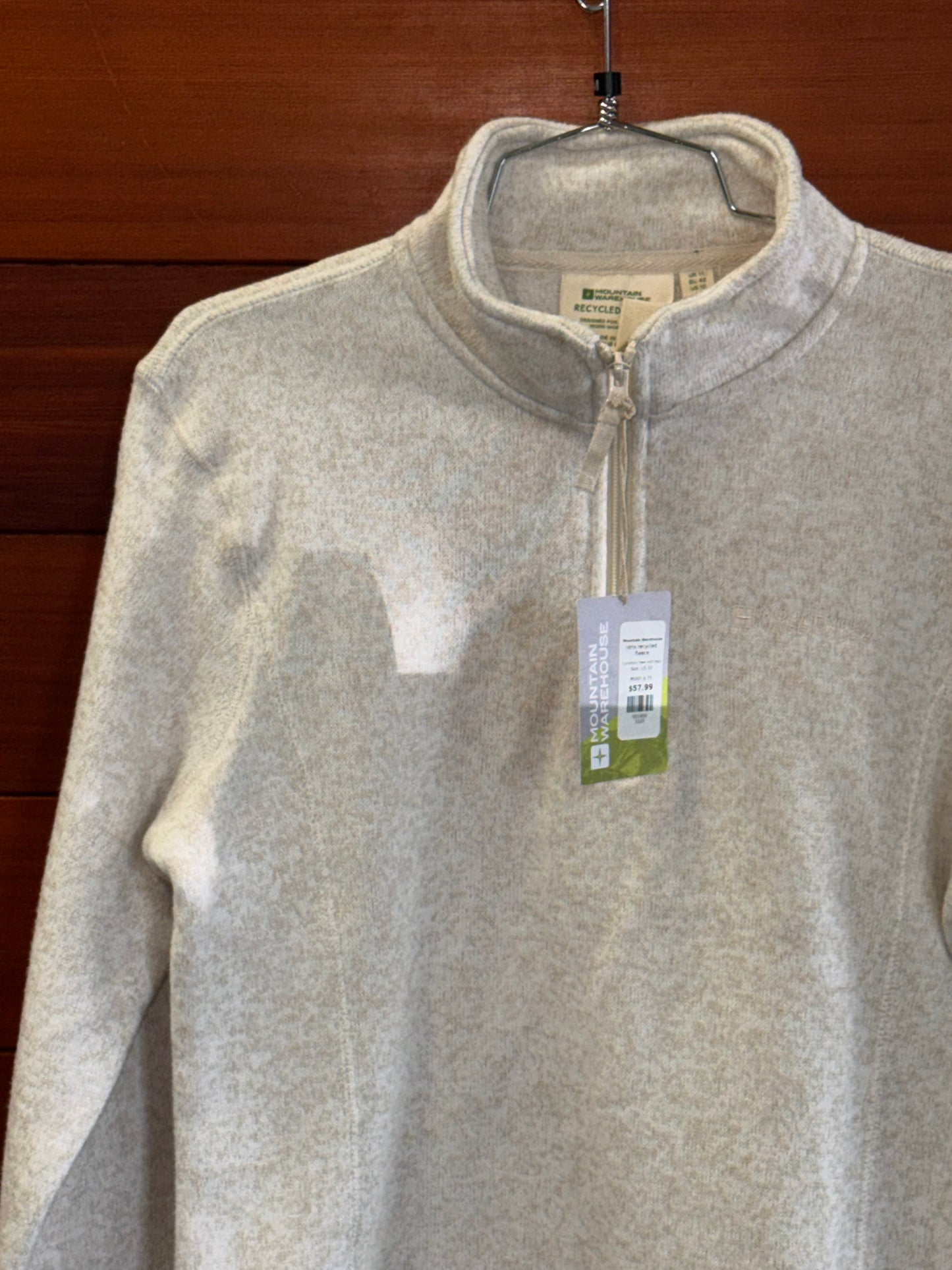 Mountain Warehouse Idris recycled fleece, US 10, New with tags
