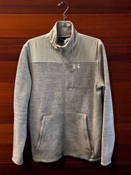 UnderArmour Fleece Zip up, MM, Excellent