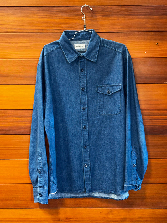 Taylor Stitch The Cadet Shirt, 44/XL, Excellent