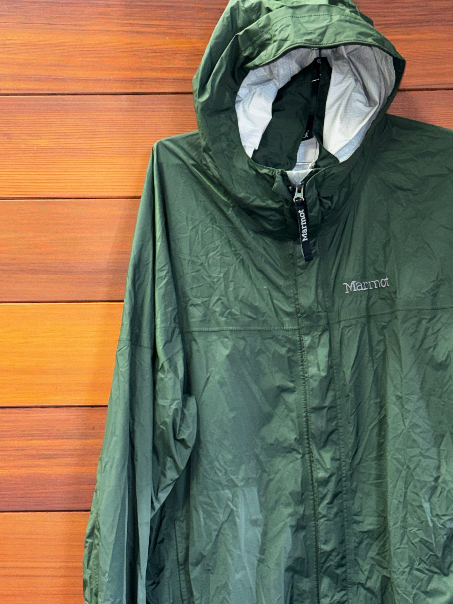 Marmot light jacket, XL, Good - corroded zipper head