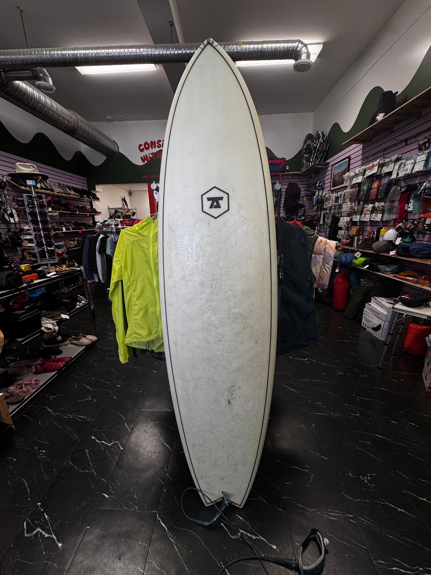 SF4 Superfish surfboard, 6'6", Great - used
