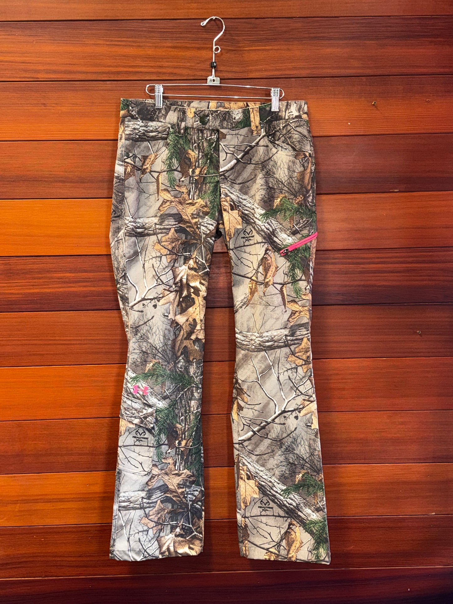 Underarmour hunting pants - camo, W8, Great