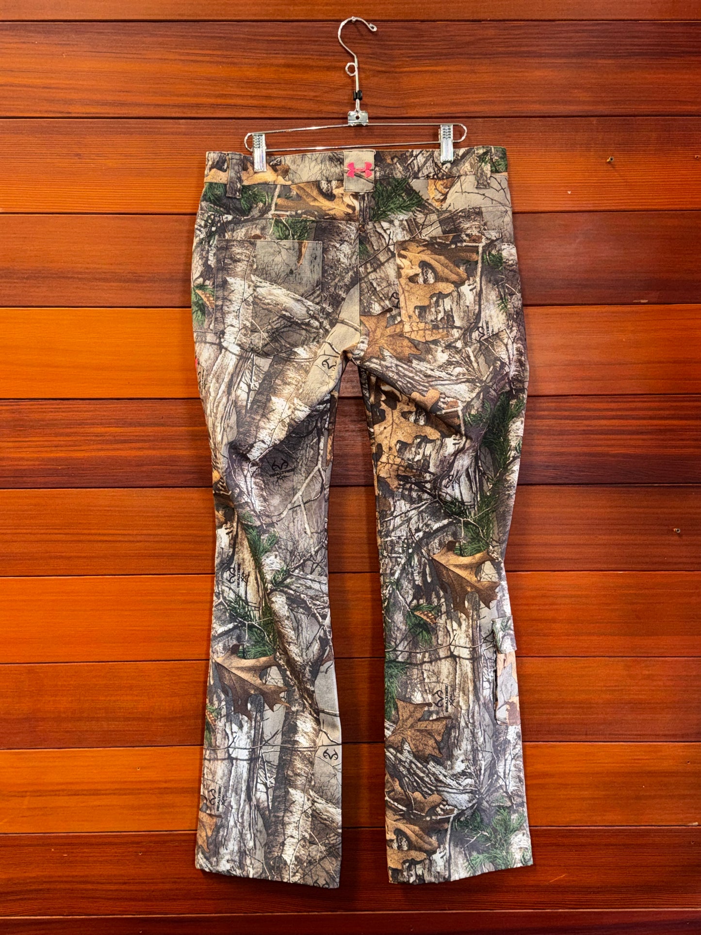 Underarmour hunting pants - camo, W8, Great