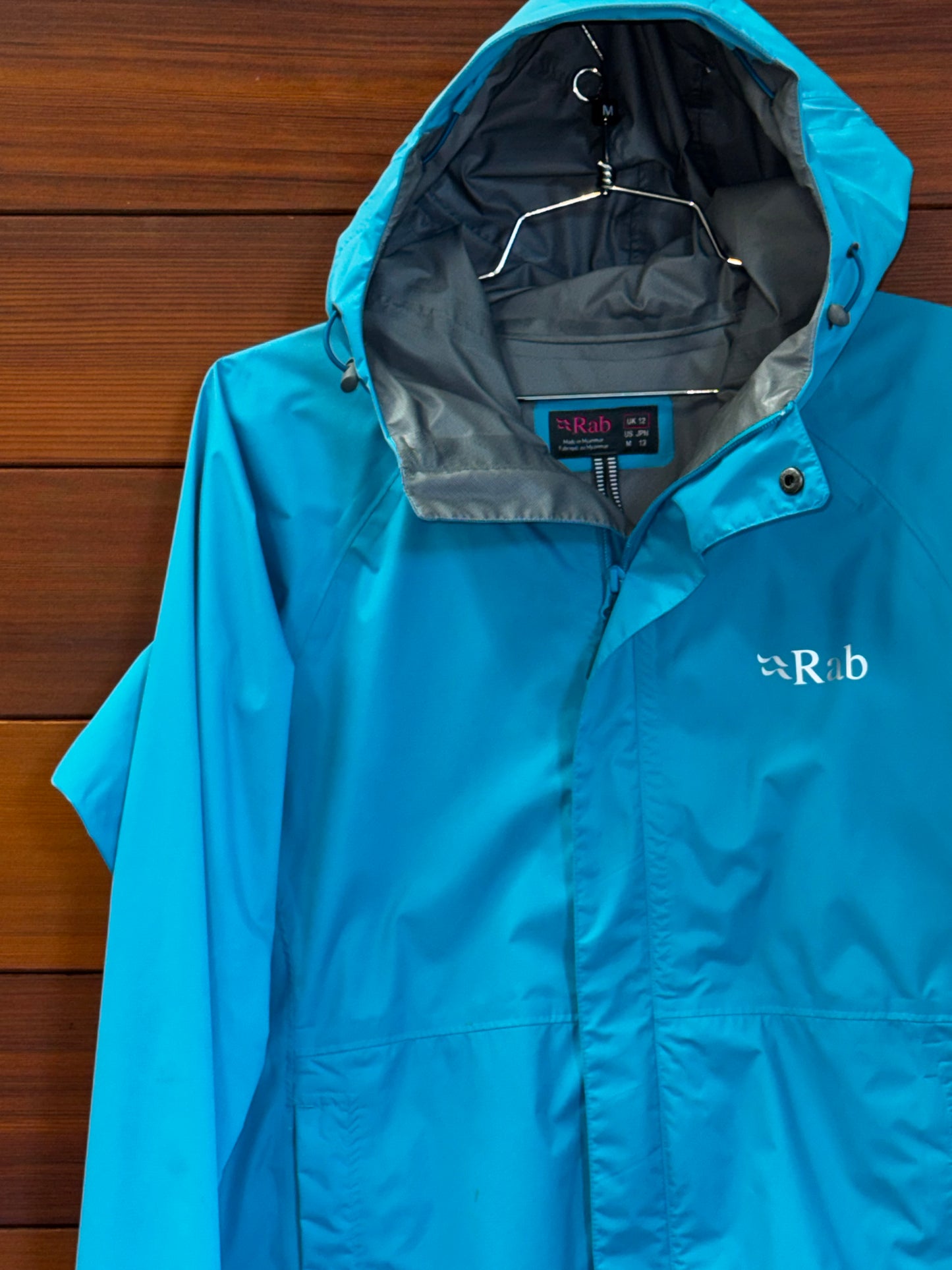 Rab Rain Jacket - downpour, M, Great - small stains