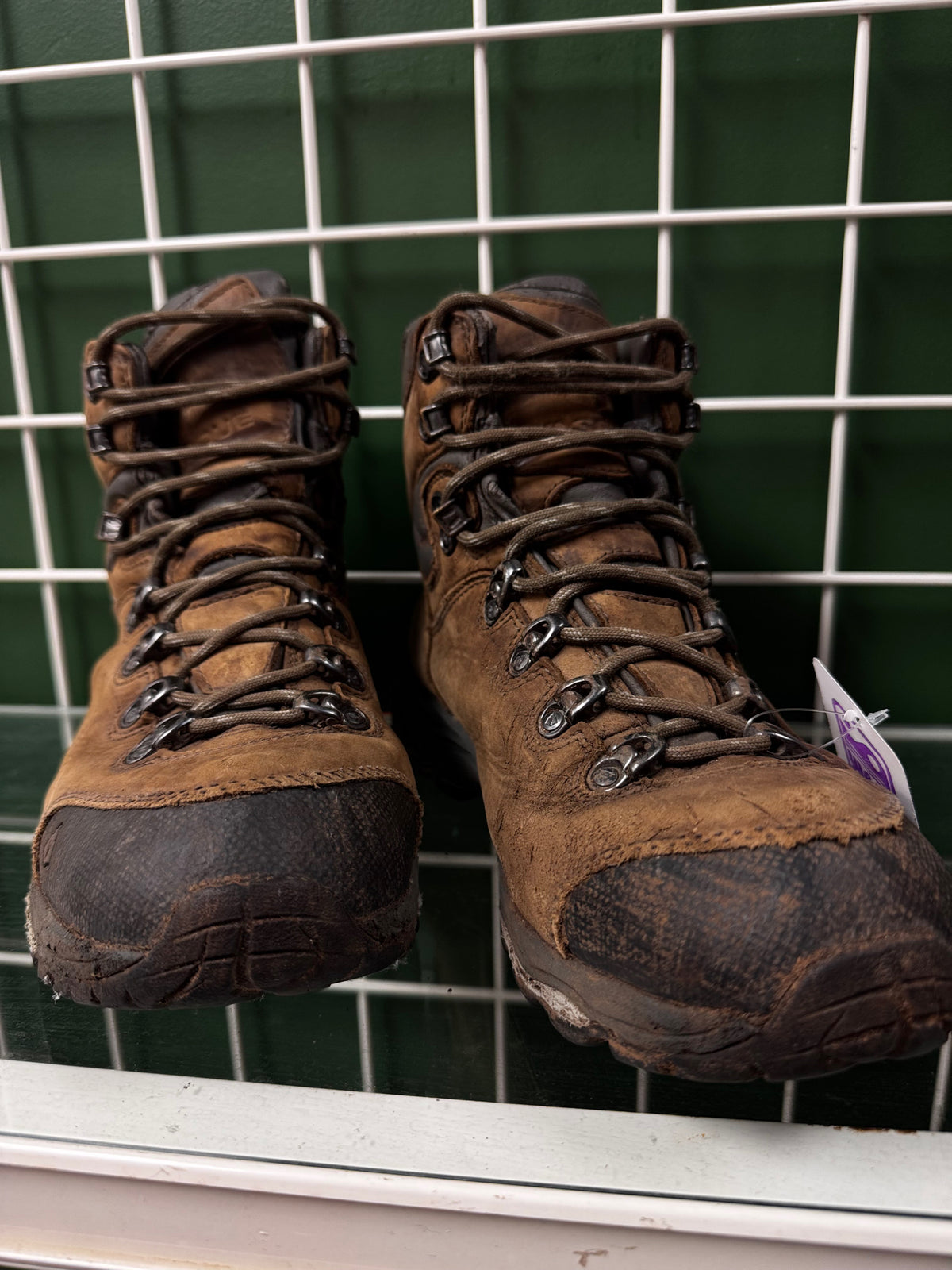 Vasque Leather hiking boots, UE 42, Fair - Well worn