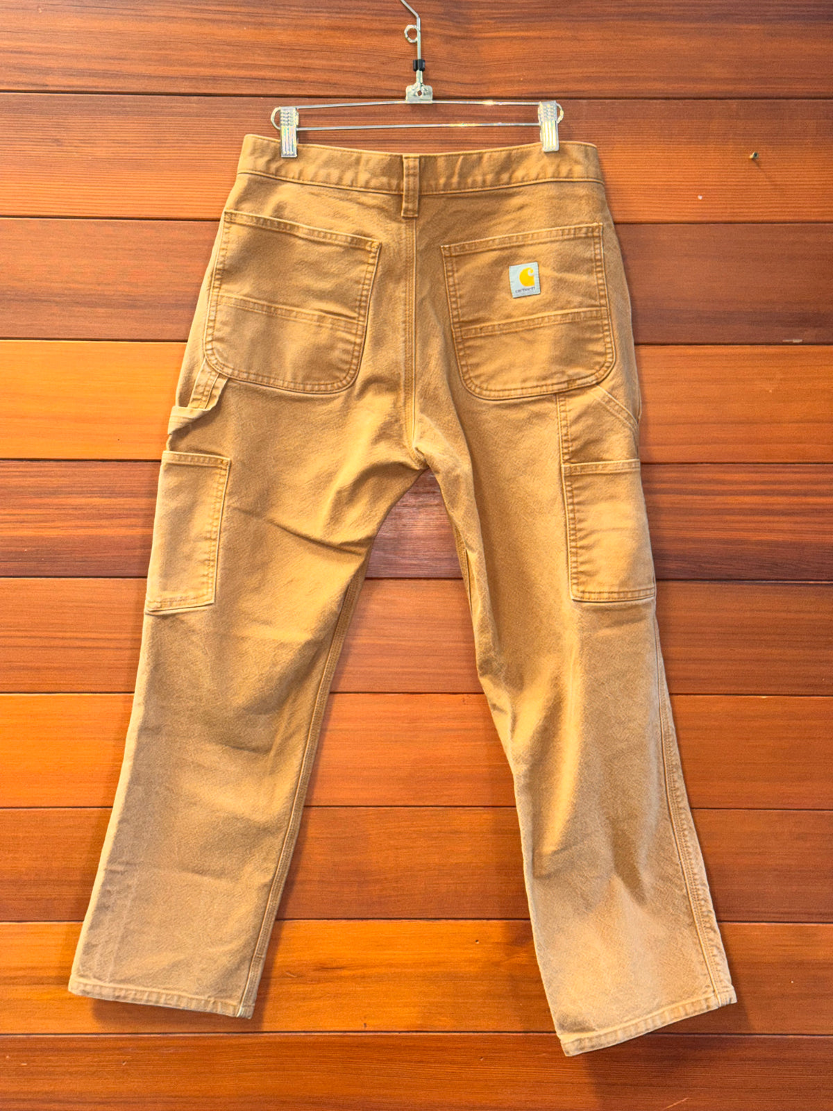 Carhartt rugged flex relaxed fit work, 31X28, Good - Stain on front