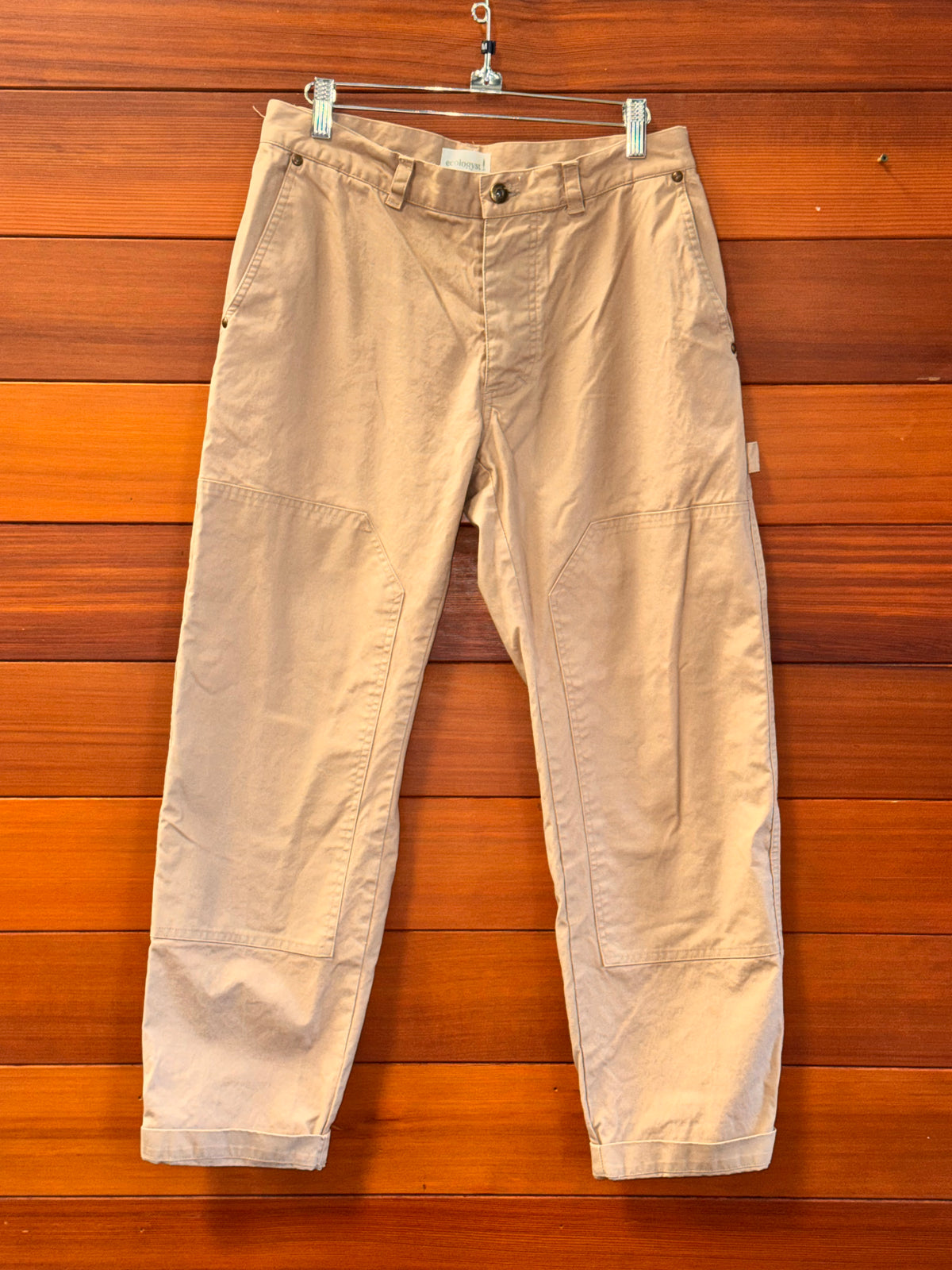 Ecologyst Canvas Work Pant 100% organic cotton, W31, Great