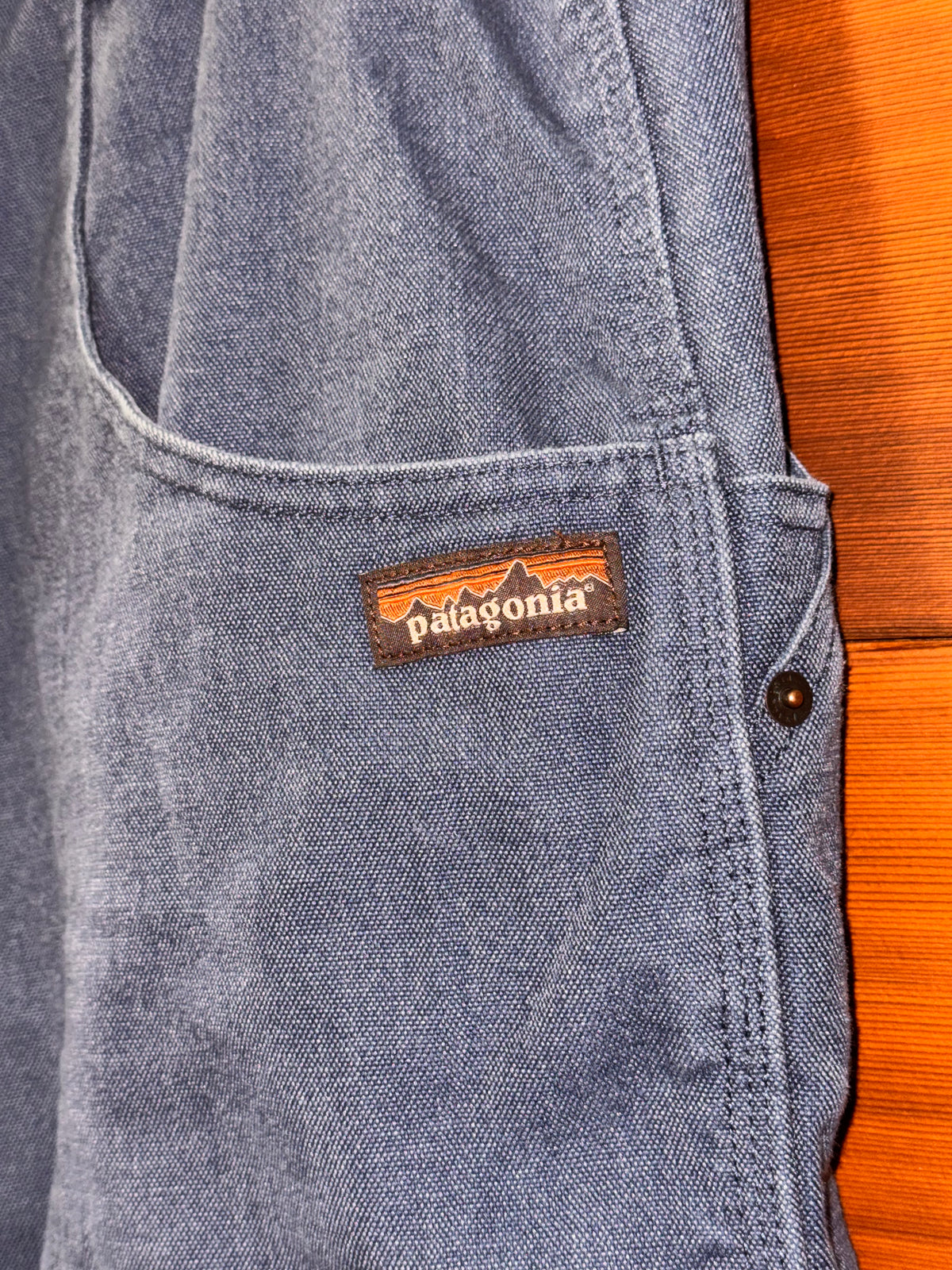 Patagonia HEMP/COTTON   Double knee pants, M36, Great