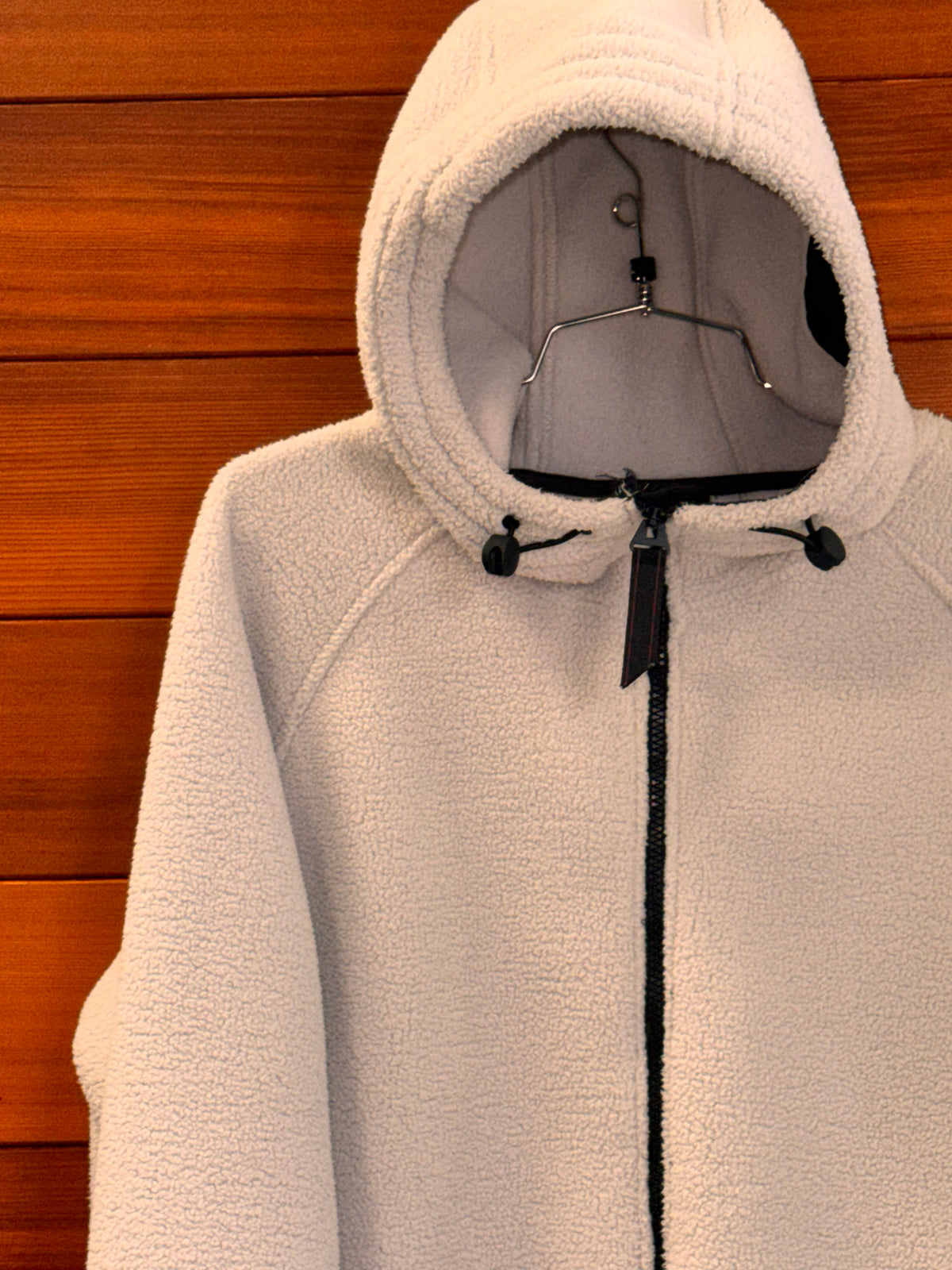 Wind River fleece hooded jacket, L, Great