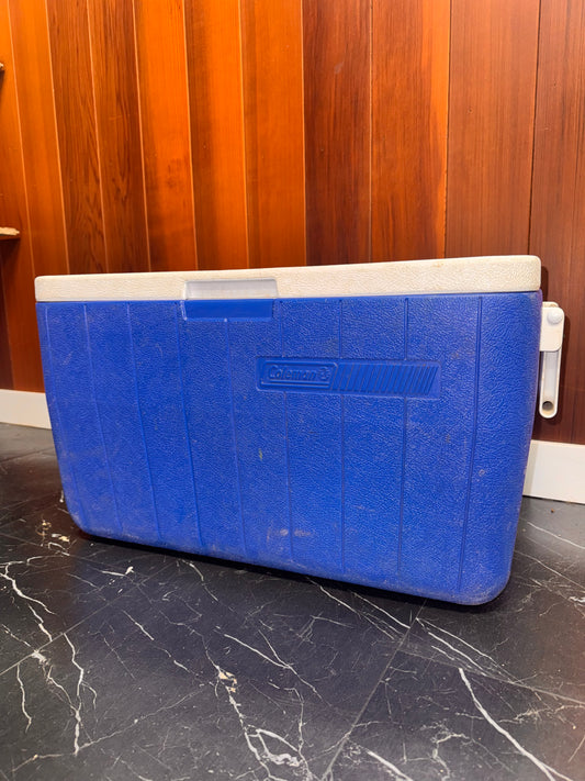 Coleman Cooler, 70 quart ?, Good vintage