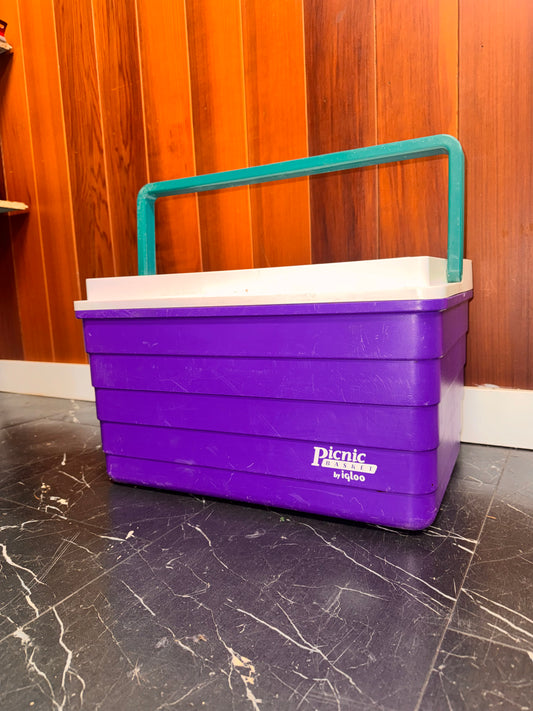 Igloo Picnic Basket Cooler, 26 qt, Great vintage