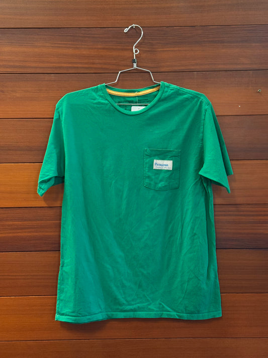 Patagonia Front pocket tee water people, MS, Good