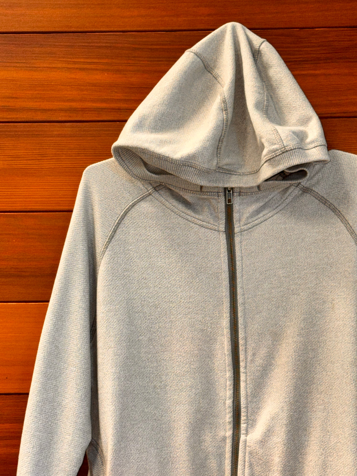 Patagonia full zip hooded sweater, XL, Good - pilly, missing drawstring