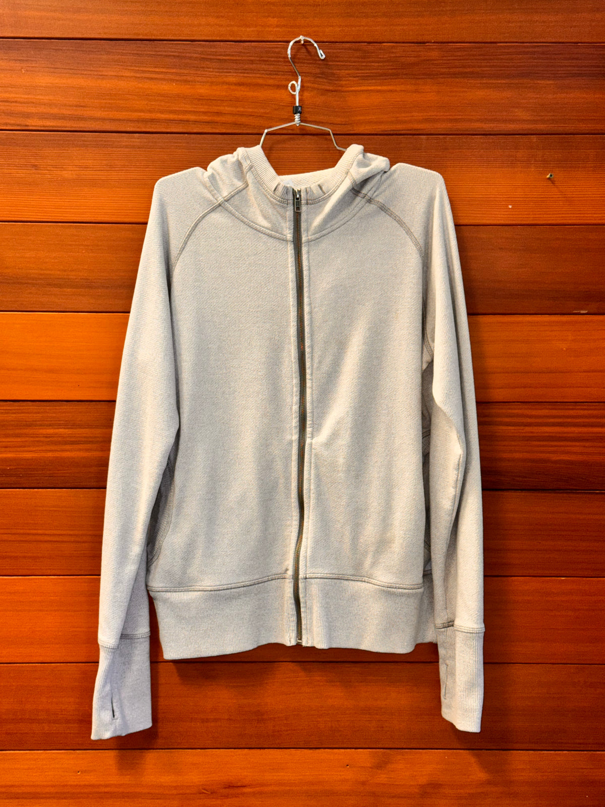 Patagonia full zip hooded sweater, XL, Good - pilly, missing drawstring