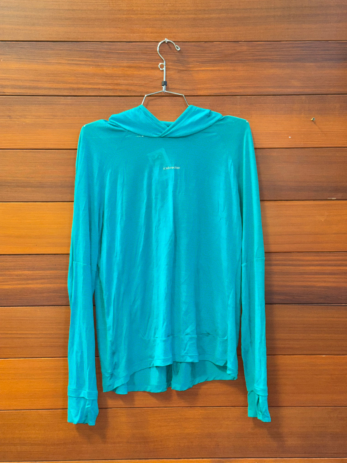 Icebreaker Cool-lite LS Hoodie merino, L, Excellent
