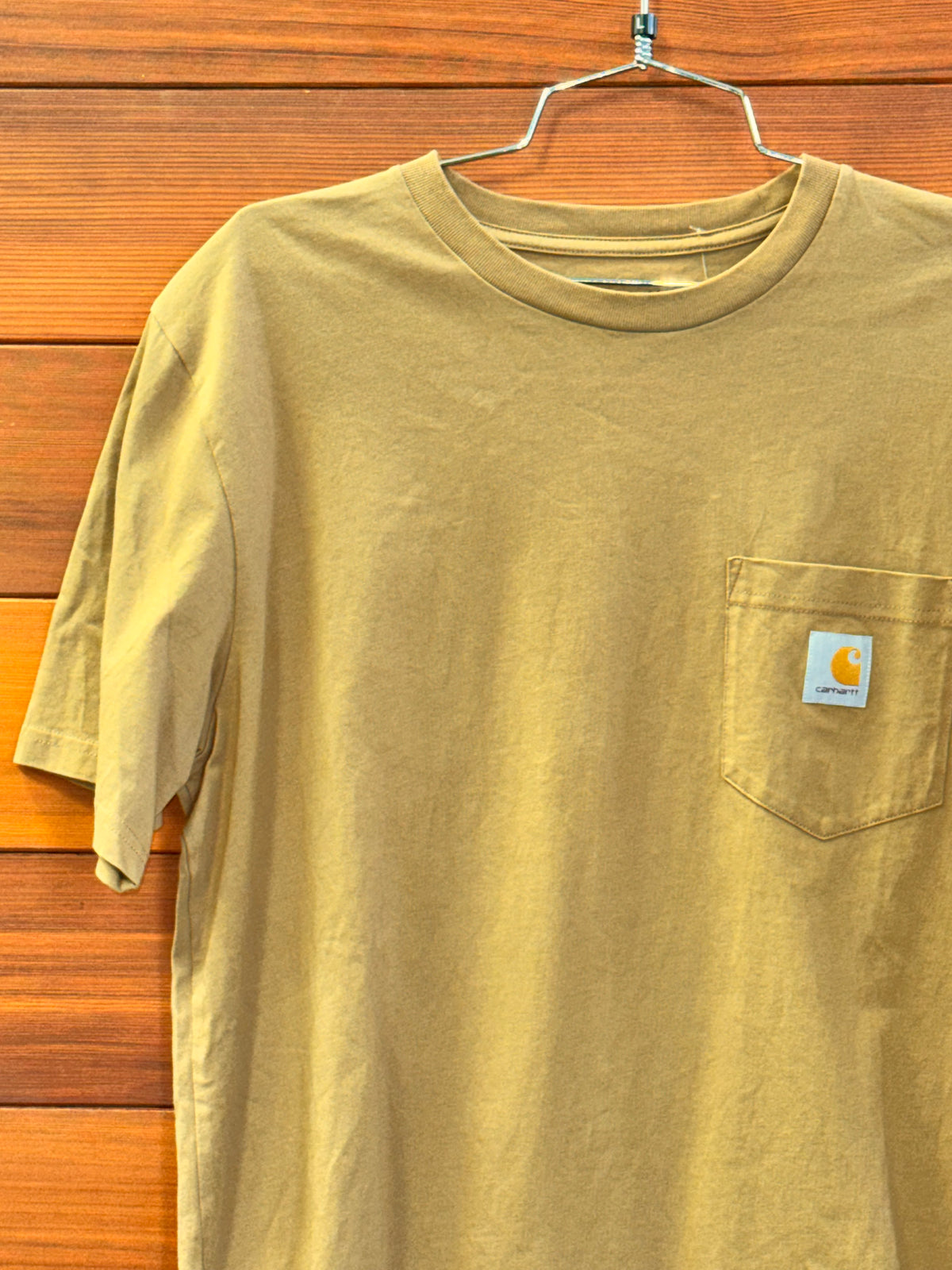 Carhartt WIP front pocket tee, ML, Excellent