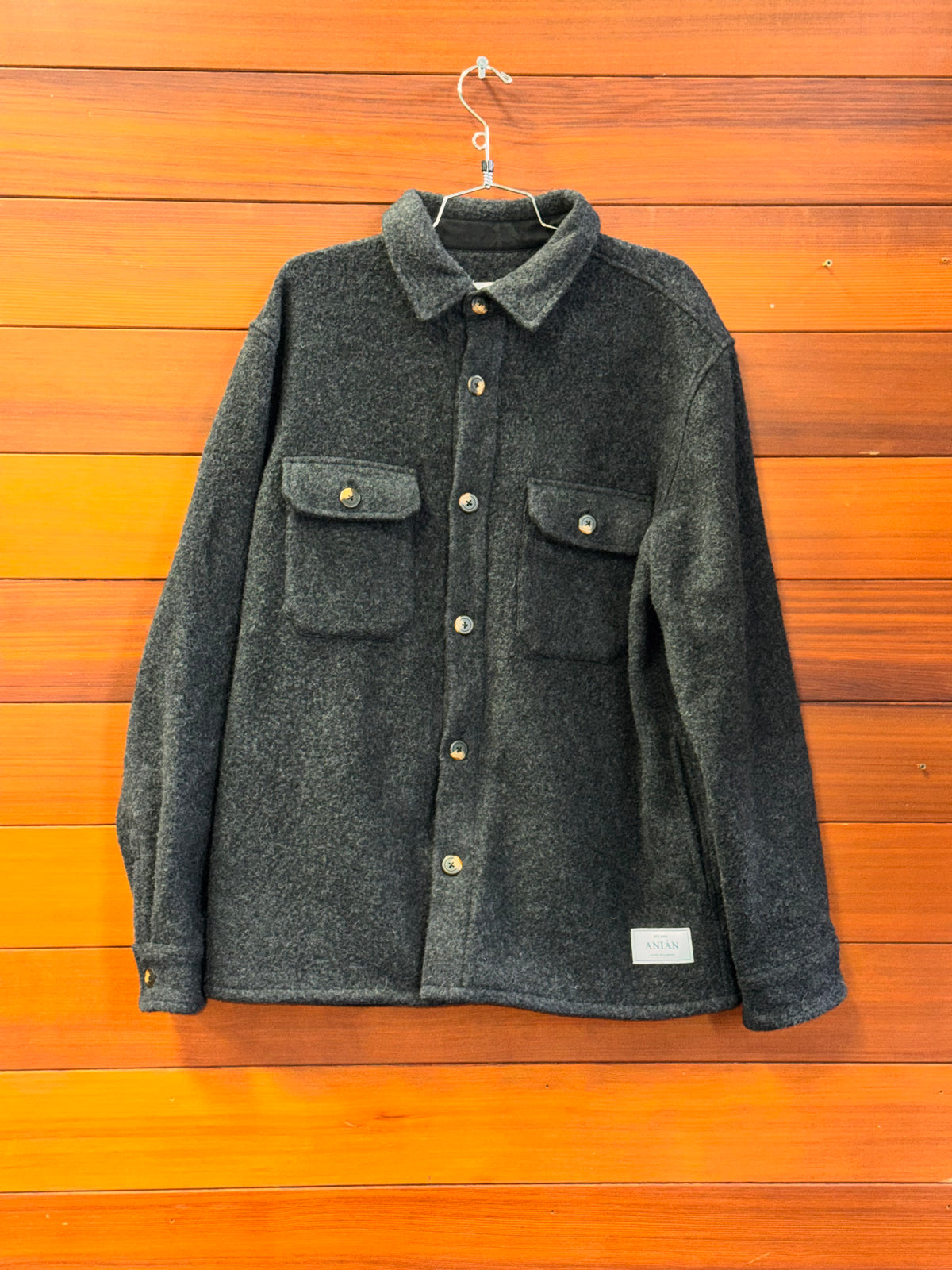 ANIAN The Field Coat wool coat, MXL, Excellent