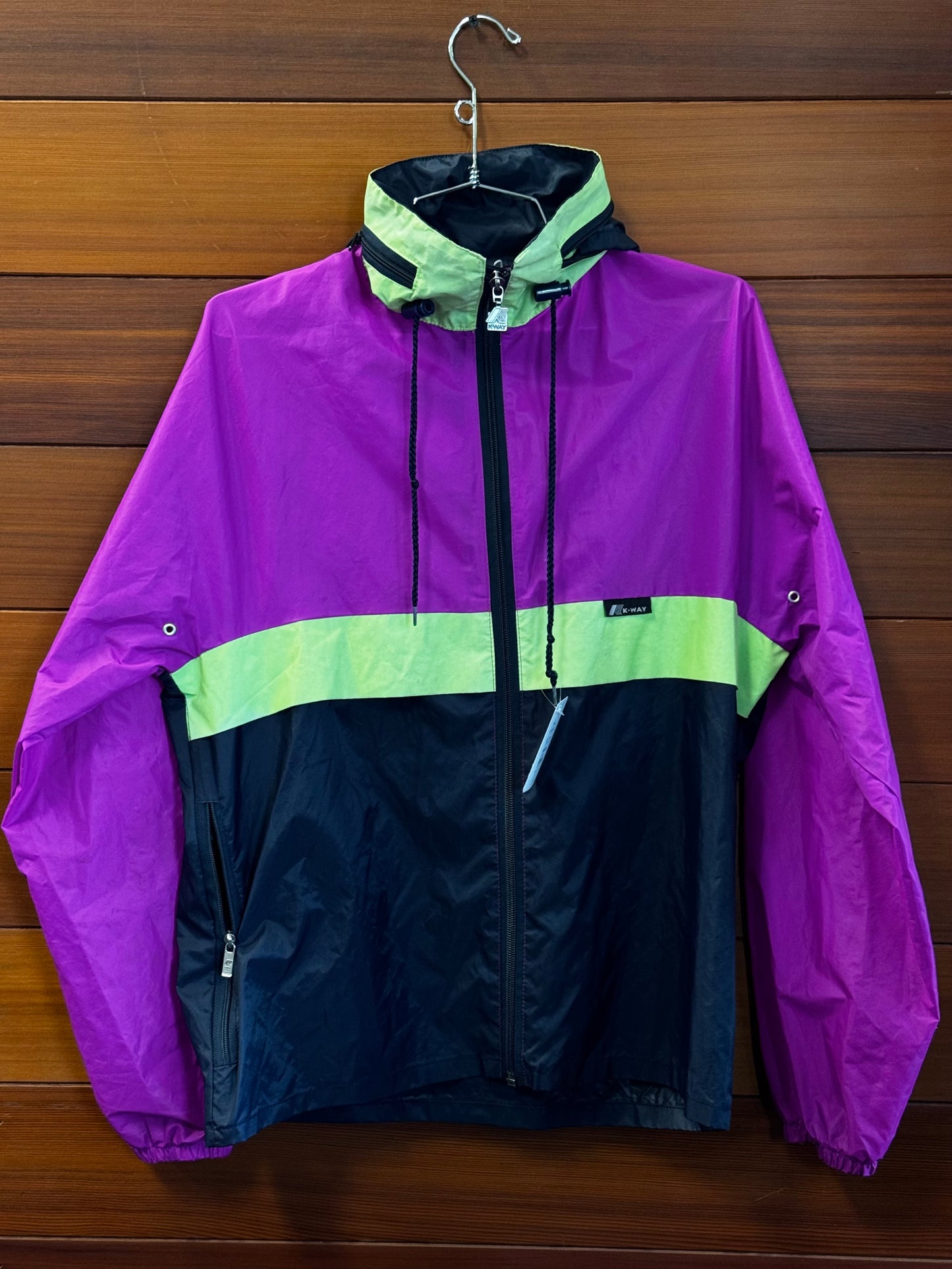 Kway wind breaker, S-M, Great vintage