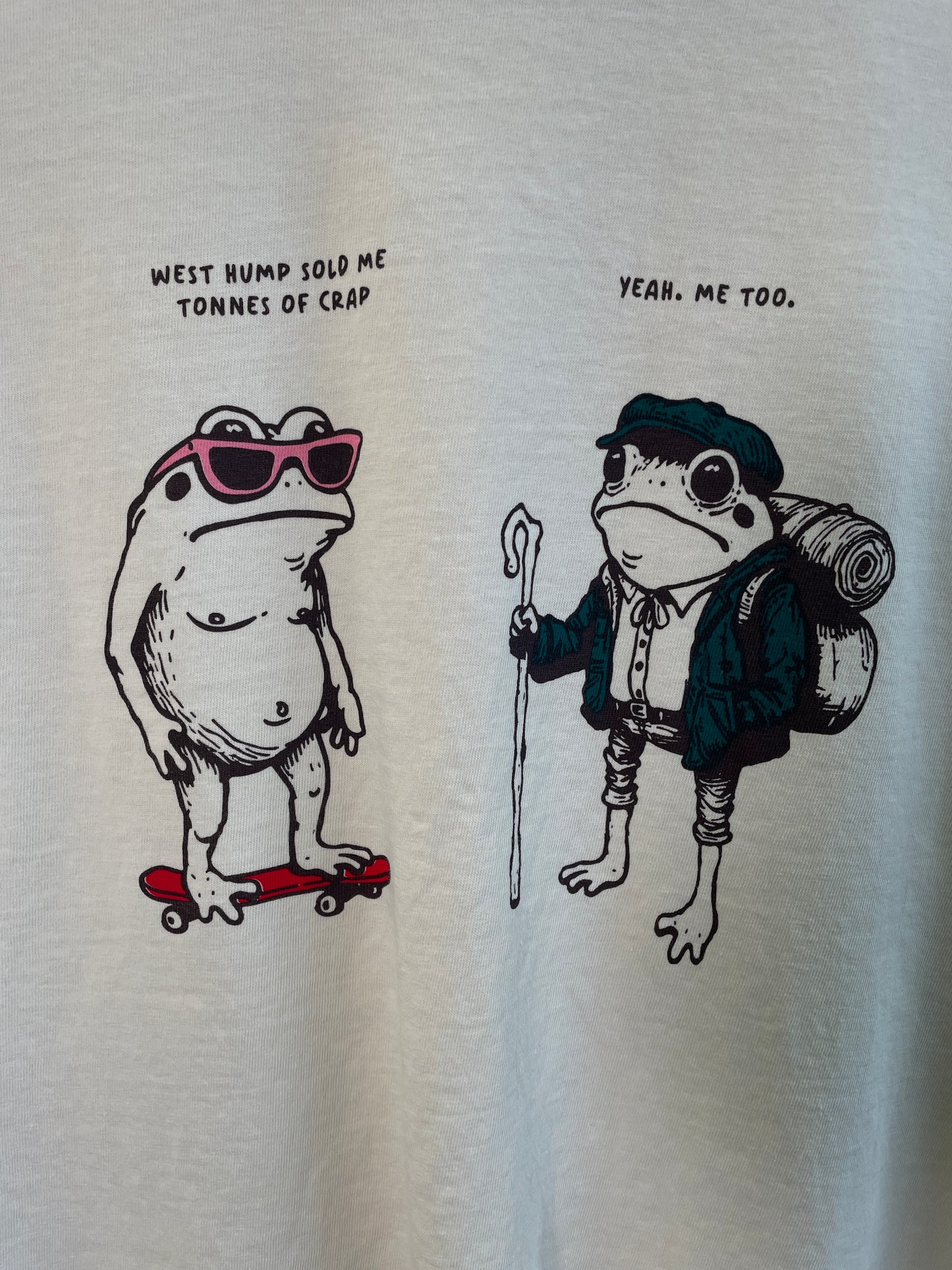 Nirvana Fern X West Hump Tonnes of Crap T-shirt