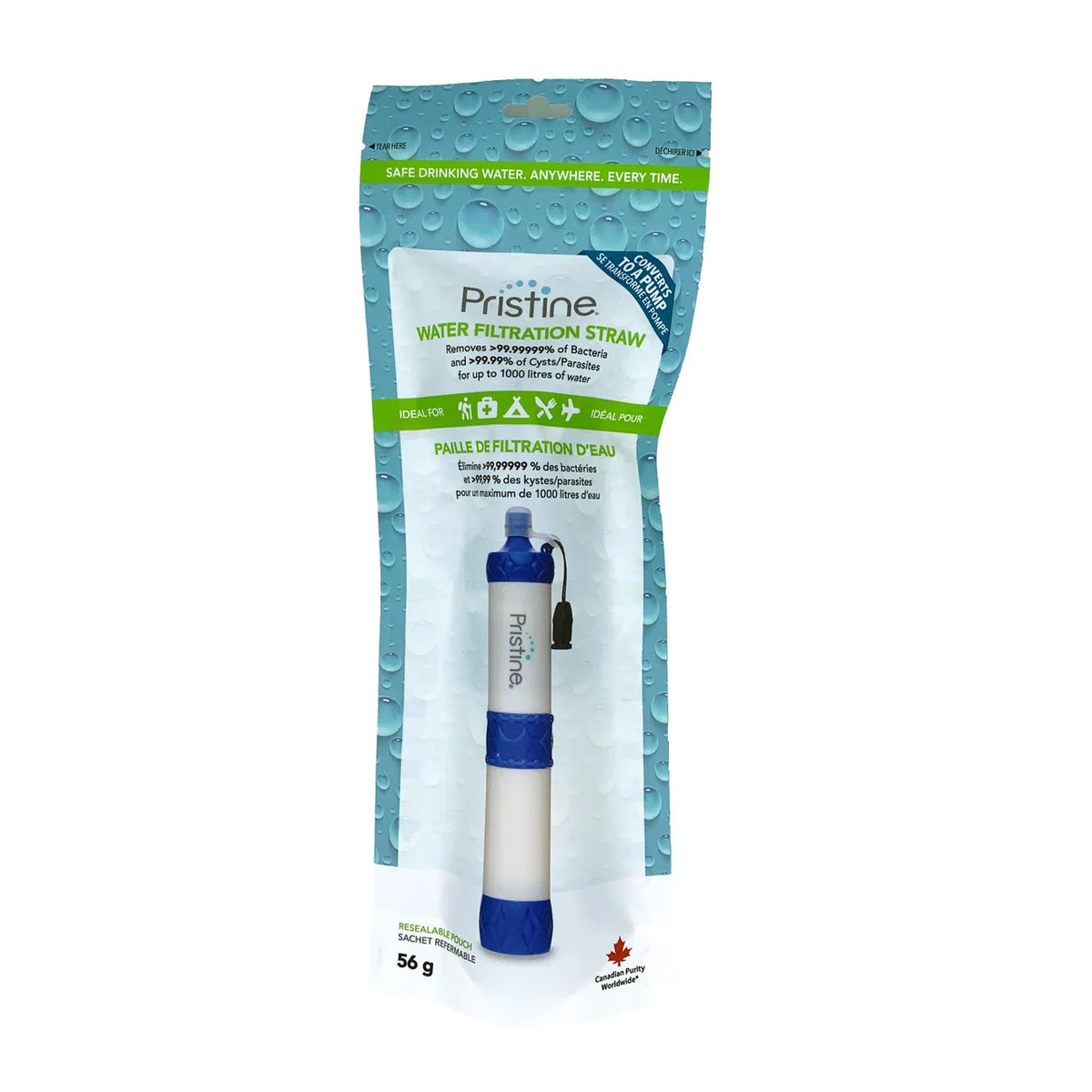 Pristine Straw w/cap