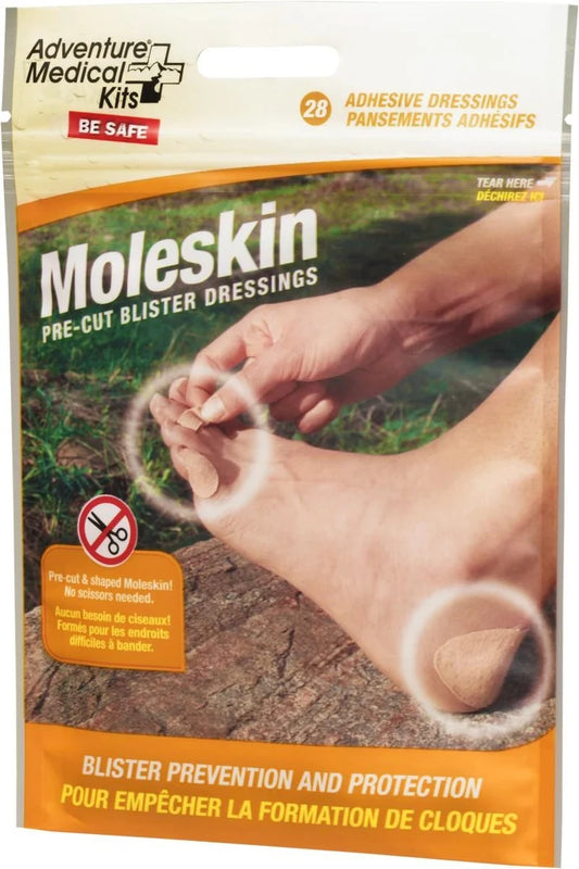 AMK Moleskin blister dressings, 28 count, New