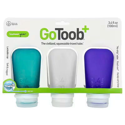 humangear GoToob+, Large (100ml), New