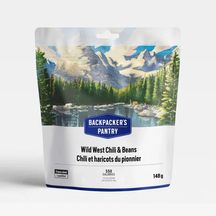 Backpackers Pantry Wild West Chili & Beans, 148g, New